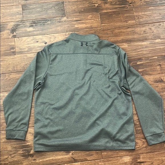 Under Armour Men's Gray Quarter-Zip Jacket - Picture 2 of 3